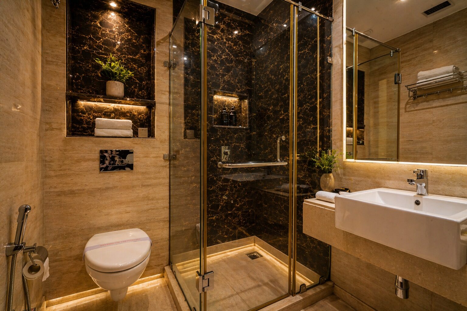 Deluxe Room Washroom
