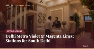 Delhi Metro Violet & Magenta Lines: Stations for South Delhi