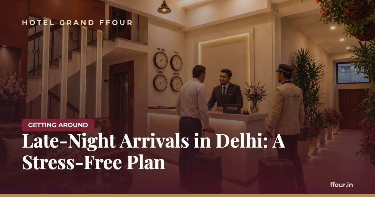 Late-Night Arrivals in Delhi: A Stress-Free Plan